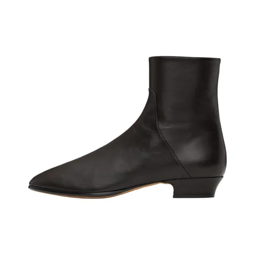 THE ROW Hereditas Ankle Boots Women's Black