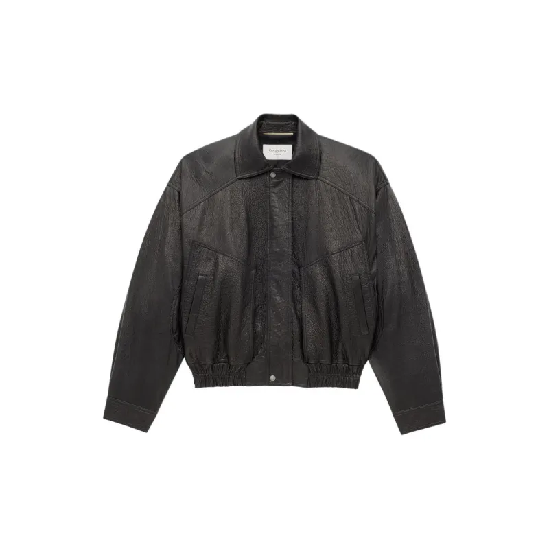 SAINT LAURENT Nappa leather Jacket-2