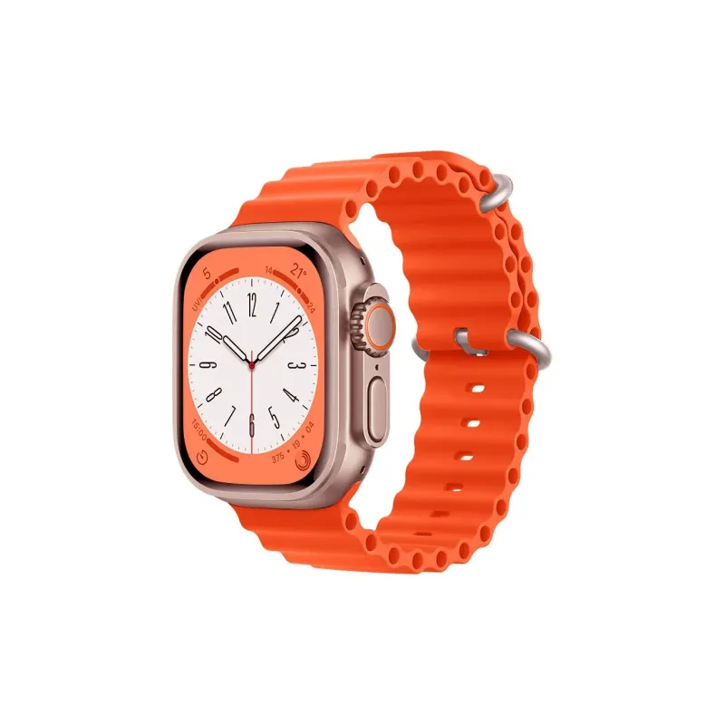 MUZHITIANKONG Apple Compatibility Watch Band 21CM Silicone Material-8