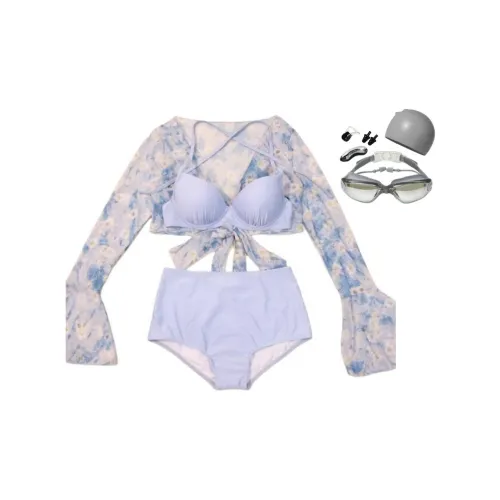 Yalu Preferred Swimming Sets Polyester Women's Purple