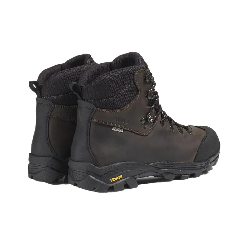 AIGLE Abrasion Resistant Short Outdoor Boots Unisex Brown-3