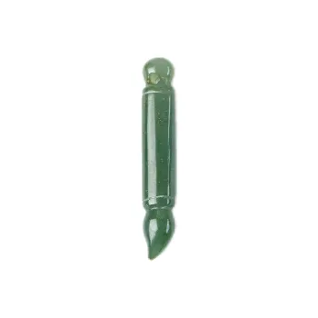 South Asia Bean Type Jadeite Pendants Unisex