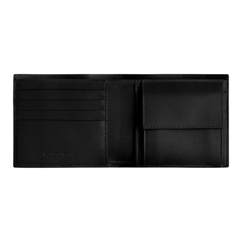 Bottega Veneta Intrecciato Bi Fold Wallet-1
