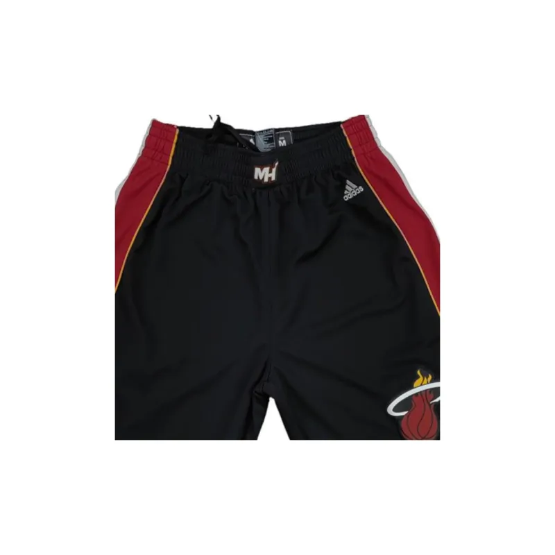 Adidas x NBA Miami Heat SWINGMAN Fan Edition Basketball Shorts Men's Black-2