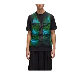 Y 3 Allover Print Mesh Vest