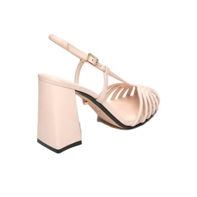 ALEVI Marta Strap Sandals 9cm Women's Pink-3