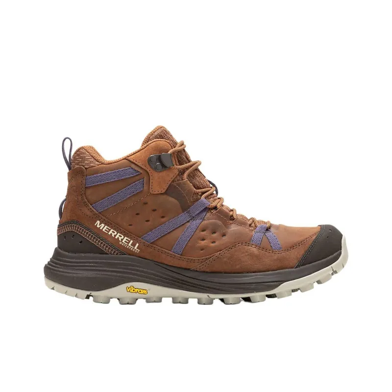 MERRELL Women's Siren Traveller 4 Mid Waterproof 'Nutshell Velvet' Women's-1