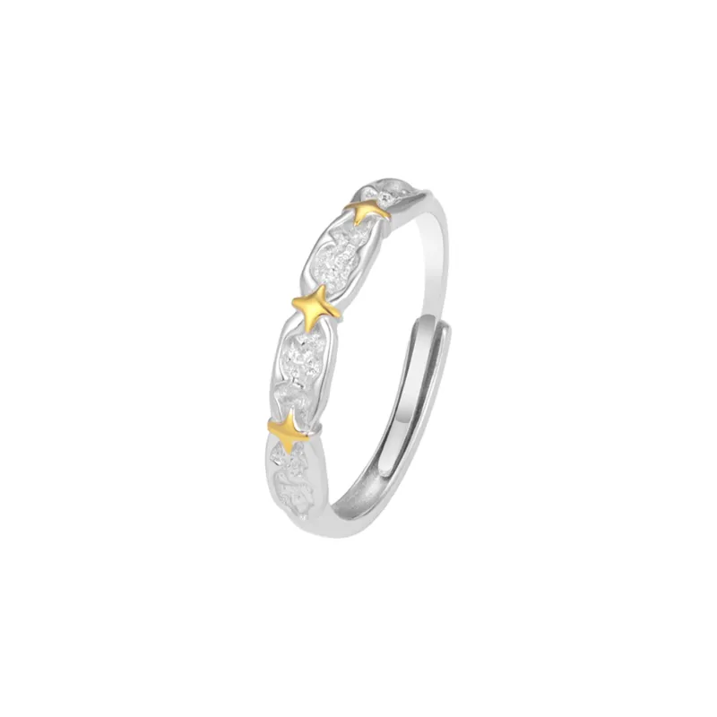 MAGICPOLE 999 Fine Silver Rings Unisex Silver-2