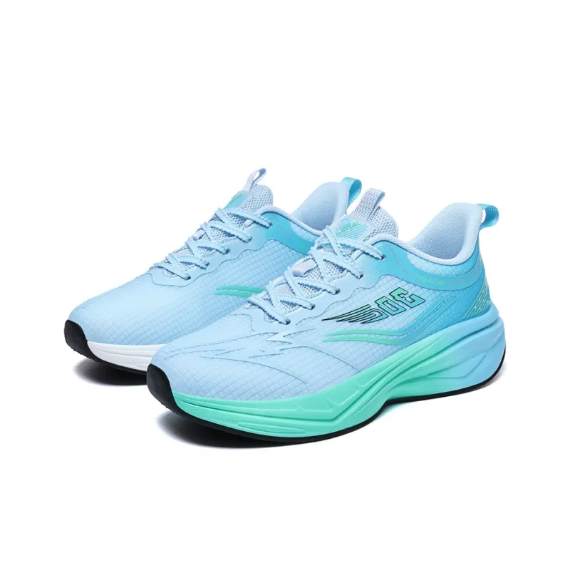 PALATIAL Shanling Running Shoes Men Low Top Sea Salt Blue/Misty Black Blue/White Orange-2