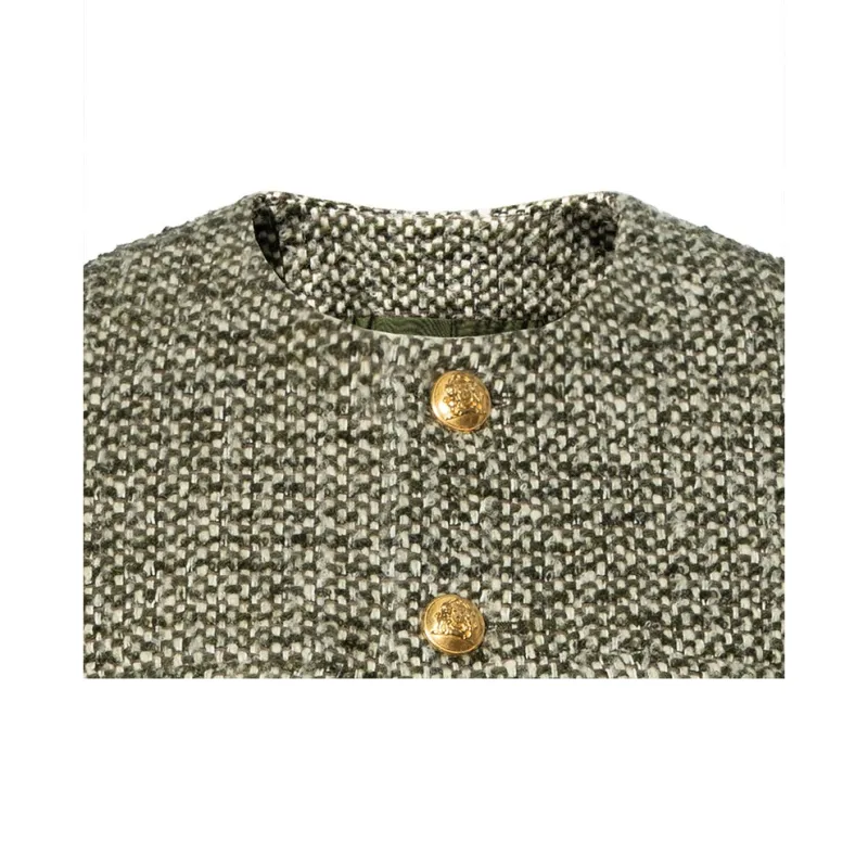 CELINE Jackets Coats Women's Khaki-6