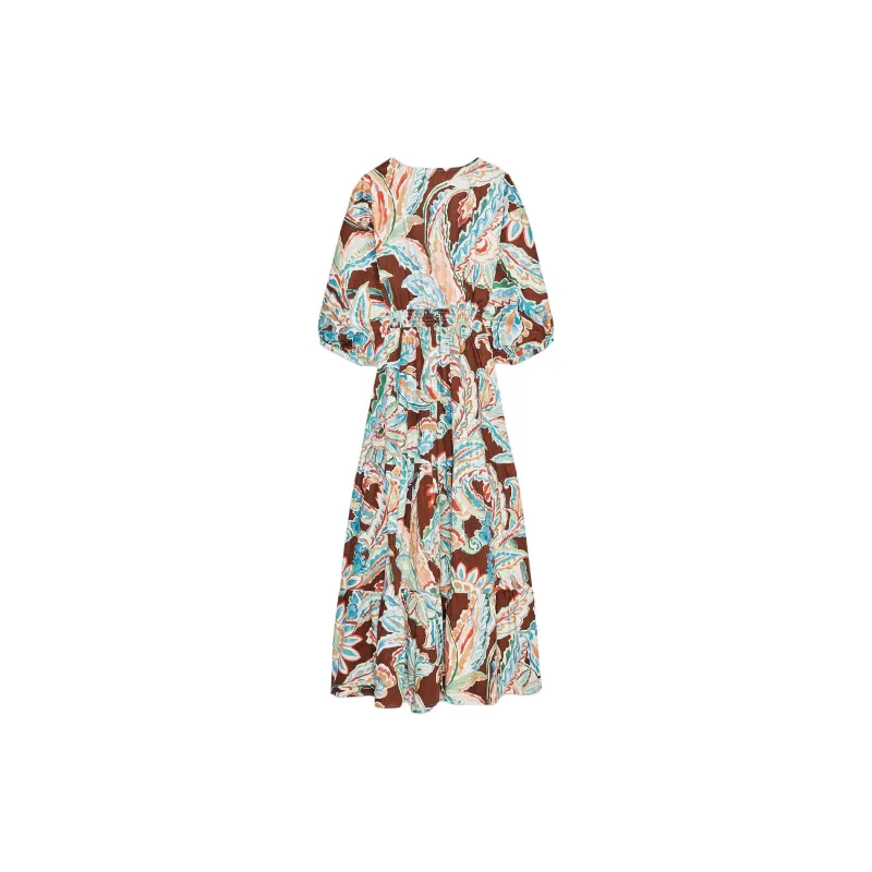 ZARA Long Sleeved Dresses Women's Brown/Nude-1