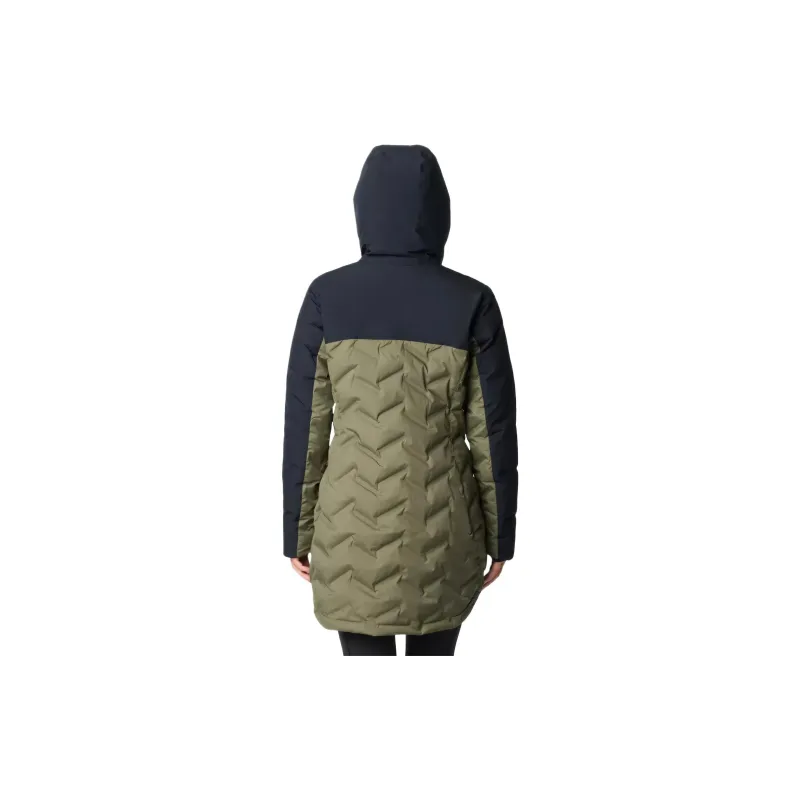 Columbia Mountain Croo Down Jacket Women's Stone Green-2