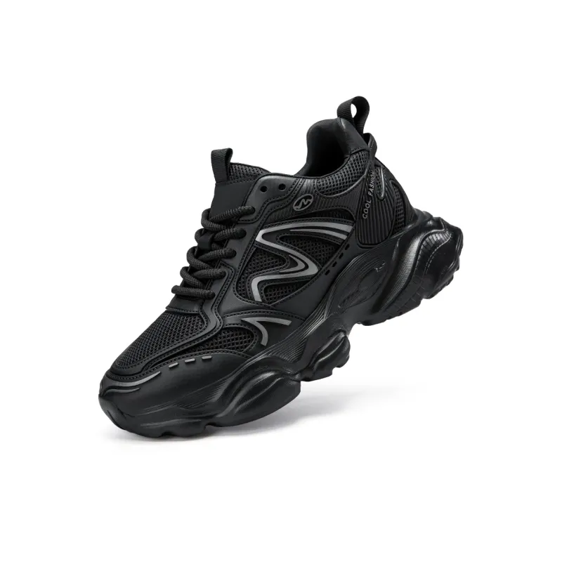 Boogie Bear Breathable Height Increasing Chunky Sneakers Men's-2