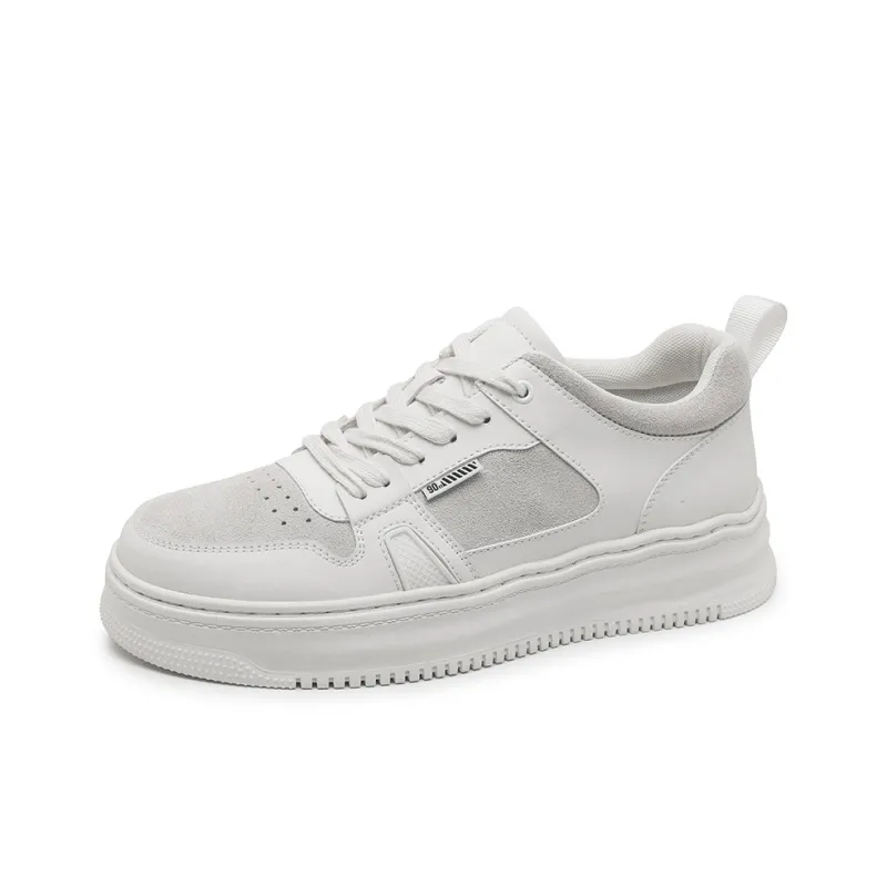 Jerden Smith Slip Resistant Waterproof Abrasion Resistant Low Top Skateboard Shoes Men's Ecru-1