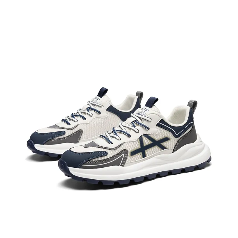 OFFER-AITR Anti-Slip And Wear-Resistant Breathable Low-Top Chunky Sneakers Men's-8