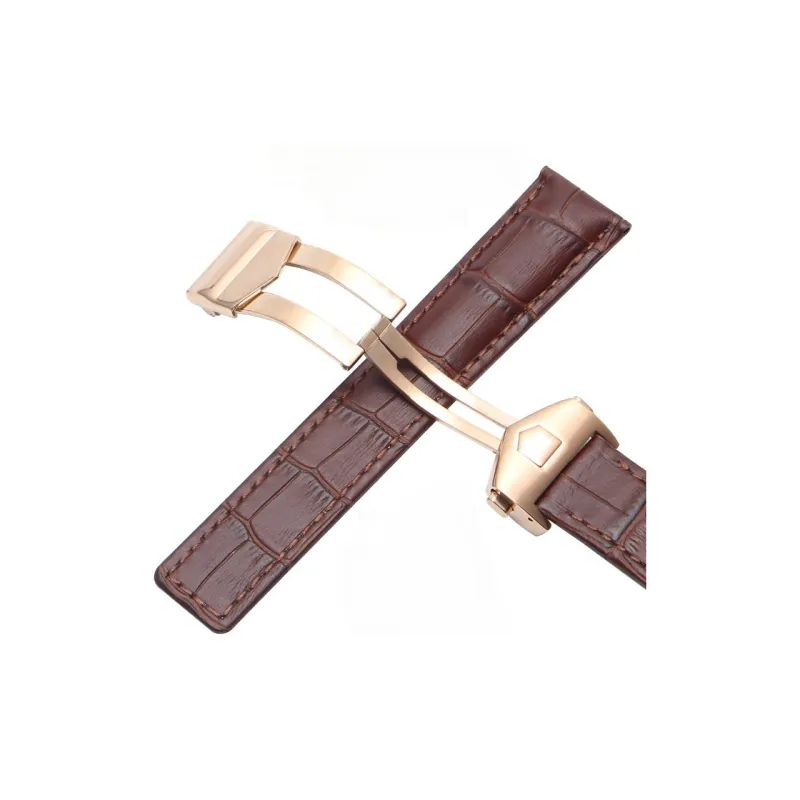 FUDIEN TAG Heuer Compatibility Watch Band 195mm Cowhide Leather Material-10