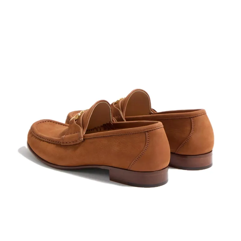 Valentino Vlogo Loafers Men's Brown-4