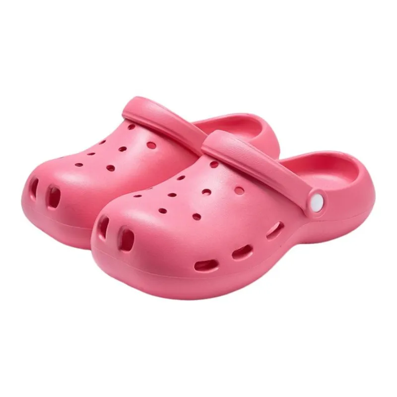 Lymia Closed Toe Clogs With Platform Soft And Springy EVA Slippers Summer Breathable Slip Resistant Odor Resistant-4