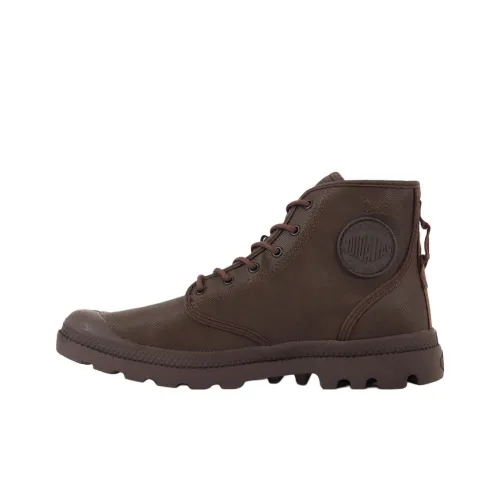 Palladium Pampa Ankle Boots Men's Brown