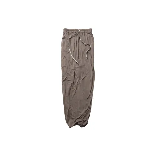 Rick Owens DRKSHDW Casual Long Skirts Women's Brown