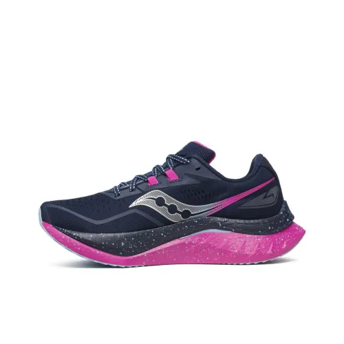 Saucony Endorphin Speed 4 Navy Fuchsia Women's