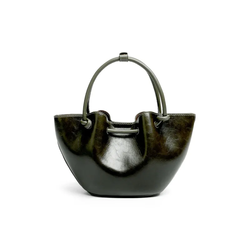 Mulinsen Polyurethane Handbag Regular Women's Dark Green-4