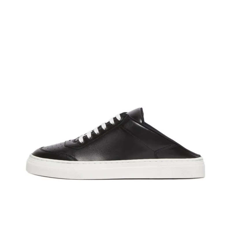 MaxMara Wrap-toe Slippers Women's Black-0