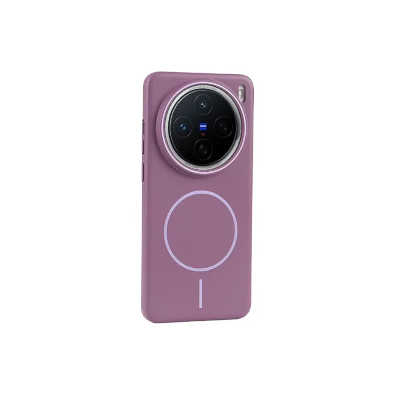 TXBX PC Material Solid Color Premium Touch Magnetic Impact Resistant Phone Case Compatibility With Vivo X200 Collection-6