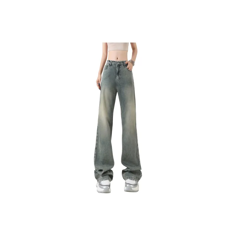 HOKLV Jeans Unisex Black-10