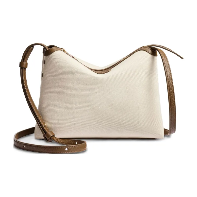 KHAITE Lina Canvas Bag, Crossbody Bag, Shoulder Bag Women's Light Beige-0