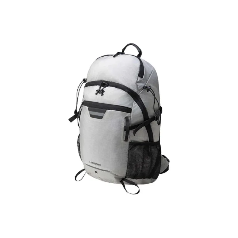 Under Armour Polyamide Outdoor Hiking Bag Backpacks Unisex Silver White-0