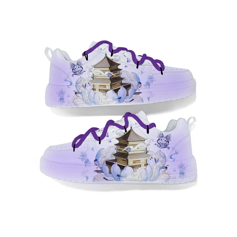 Cold Cicadas Yesterday Anti-Slip Wear-Resistant Lightweight Breathable Low-Top Skateboard Shoes Unisex-2