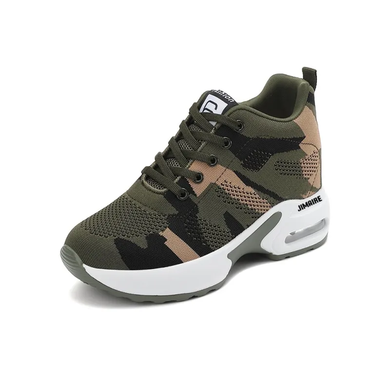 King Jinmai Slip-Resistant Breathable Mid-Top Casual Shoes Women's-0