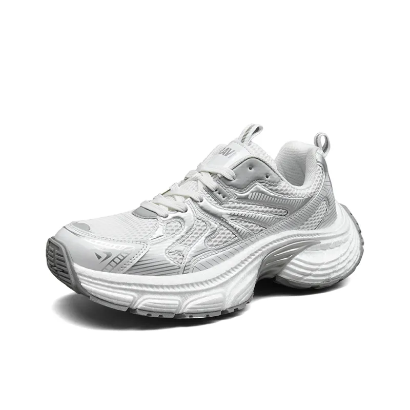 AMICNIEGD Breathable, Slip Resistant, And Abrasion Resistant Low Top Chunky Sneakers Unisex-1