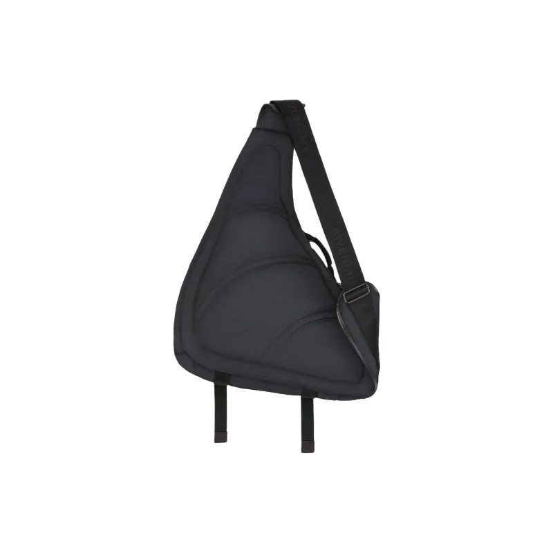 Givenchy G-Zip Fabric Sling Bag Medium Size Men's Black-2