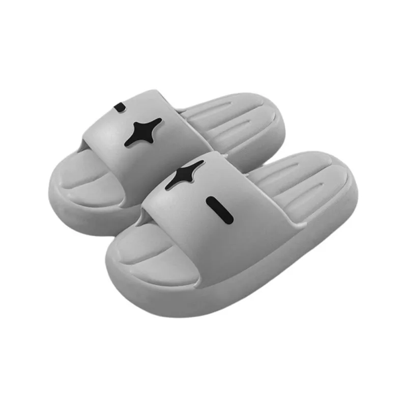 ECAC Men's Summer Outdoor Wear Platform Slip Resistant Indoor Home Couple EVASlippers For Bathroom-7
