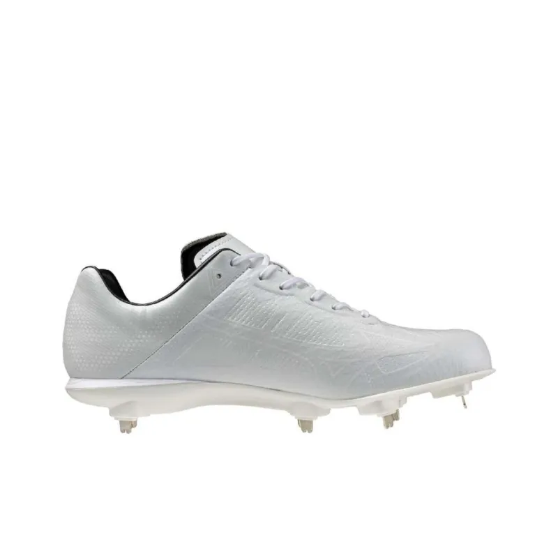 Mizuno Low Top Upper Height Baseball Shoes Unisex Loose Fit White-1