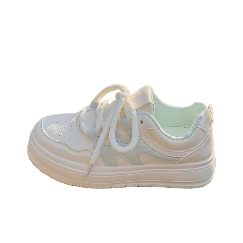 BINGO DUCK Skateboard Shoes Women's Green-4