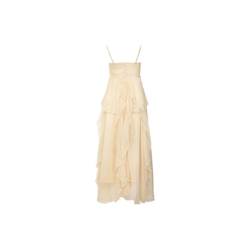INCO VIBE Slip Dress Women's Yellow-1