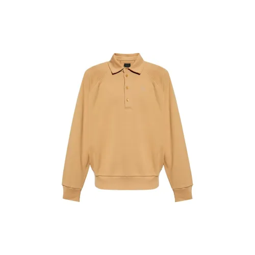 Givenchy Logo Embroidered Long Sleeve Polo Shirt