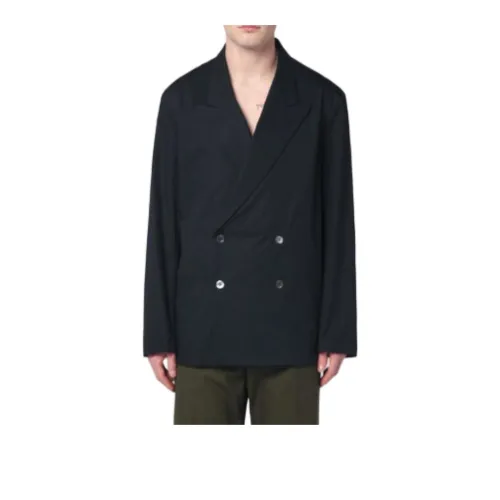 DRIES VAN NOTEN SS25 Business Suit Men's Black