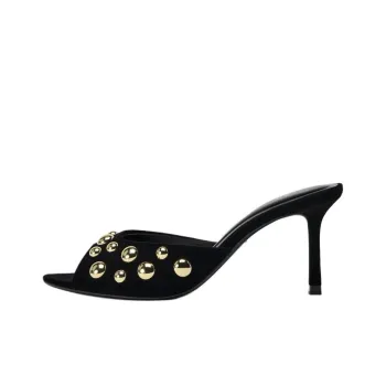 NTOZE Abrasion-Resistant Slide Slippers Women's Black Gift Box Set