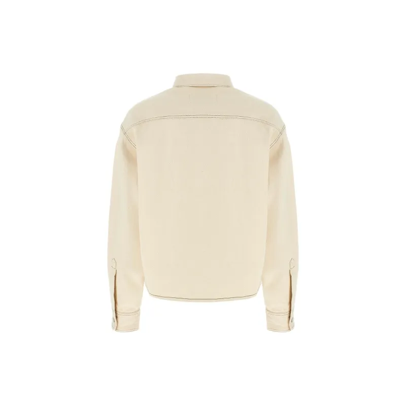 AMIPARIS Paris Ami De Coeur Cropped Overshirt-1