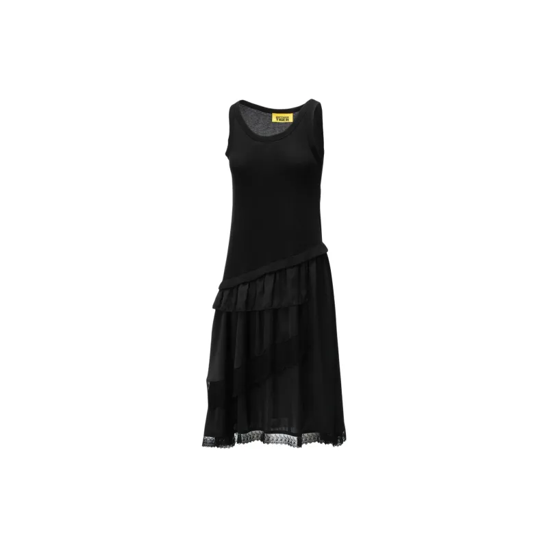 Onitsuka Tiger SS25 Sleeveless Dress Women's Black-2