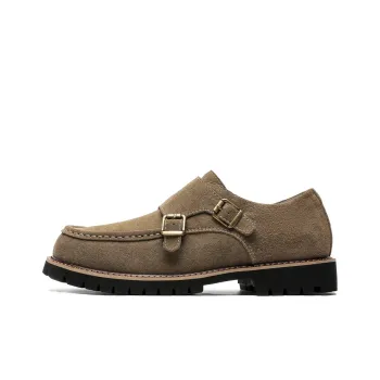 KACHILANG Men's Casual Shoes Men Low Top Khaki/Yellow