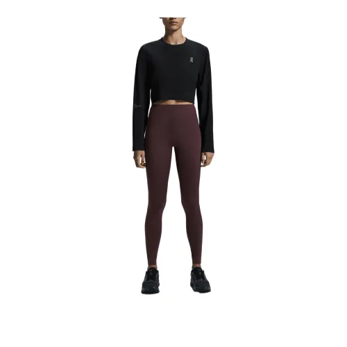 On Knitted Sweatpants Women's Mulberry Purple