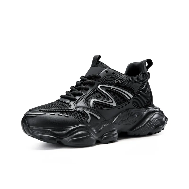 Boogie Bear Breathable Height Increasing Chunky Sneakers Men's-1