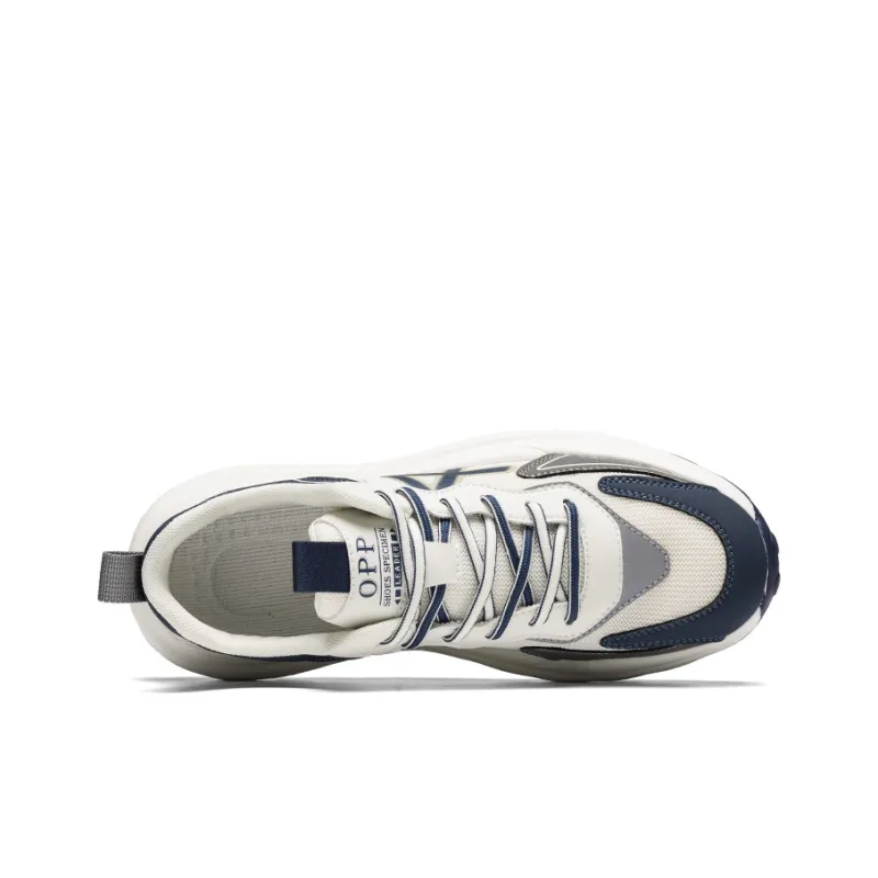 OFFER-AITR Anti-Slip And Wear-Resistant Breathable Low-Top Chunky Sneakers Men's-9