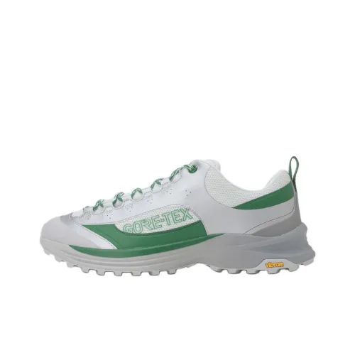 KOLON SPORT Move Anti Slip Wear Resistant Low Top Hiking Shoes Unisex Silver Green