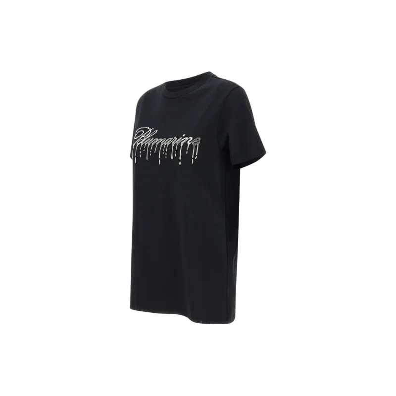 Blumarine Raised logo T shirt-2